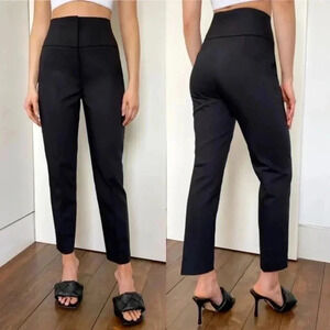 Aritzia Babaton Jade Skinny Dress Trouser Pant in Black